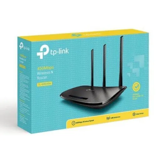 TP-LINK Router TL-WR940N 802.11n, 450 Mbit/s, 10/100 Mbit/s, Ethernet