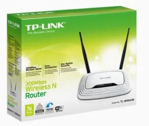 TP-Link TL-WR841N 300Mbps Wireless N Router - Trådlös router 4-ports-switch 2,4 GHz