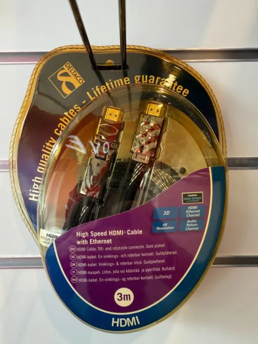 HDMI 3M high speed cable with Ethernet
